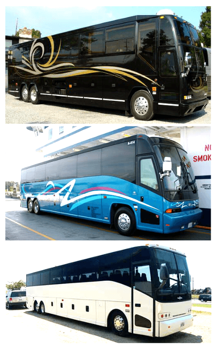 Charter Bus Metairie LA