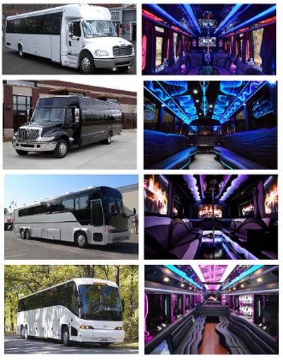 Los Angeles party bus - Limo bus rentals in Los Angeles