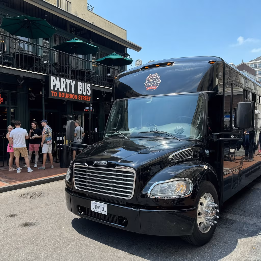 Rent a Bus to Bourbon Street
