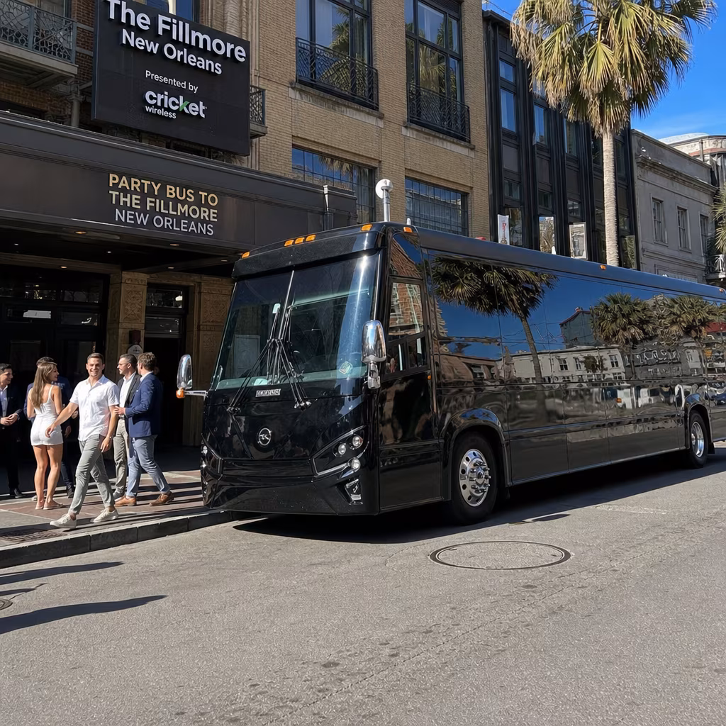 Rent a Bus to Fillmore New Orleans