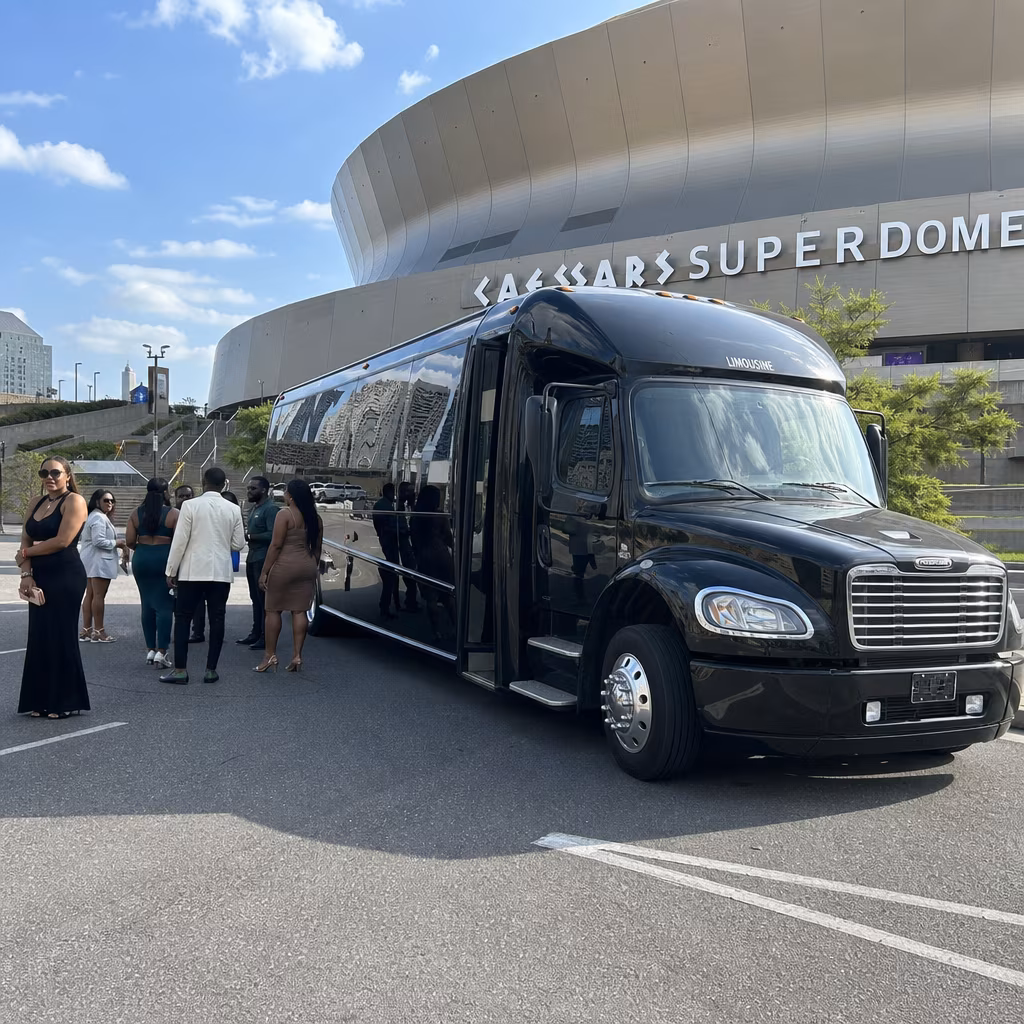 Rent a Bus to Caesars Superdome