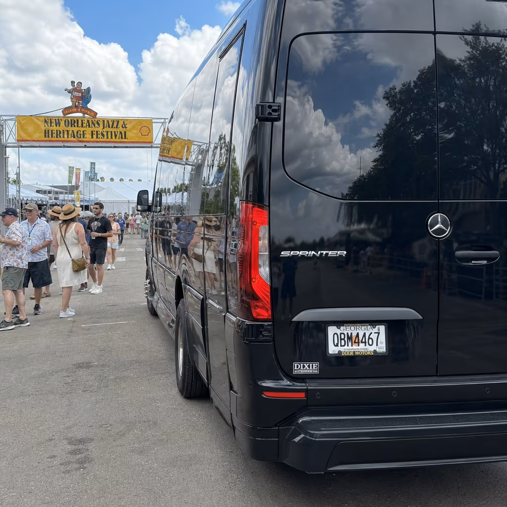 Rent a Bus to Jazz Fest
