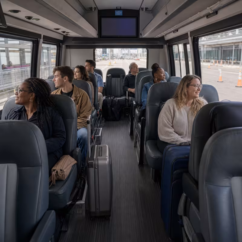 New Orleans Airport Transportation fleet vehicle