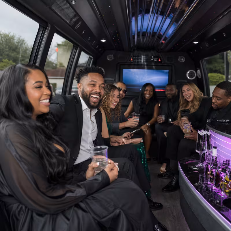 New Orleans Birthday Transportation fleet vehicle