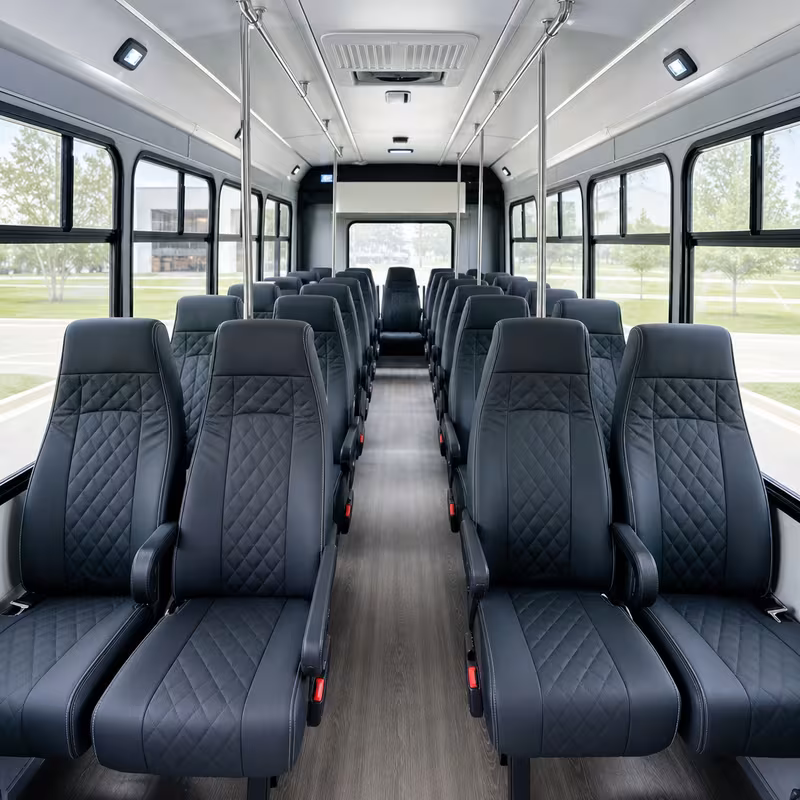 minibus interior