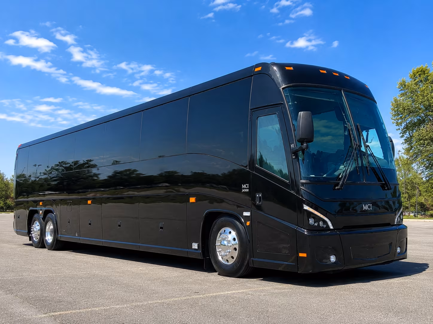 New Orleans Airport Shuttle & Transportation party bus exterior