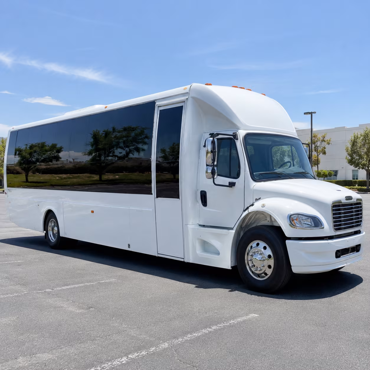 New Orleans Bachelor & Bachelorette Transportation party bus exterior