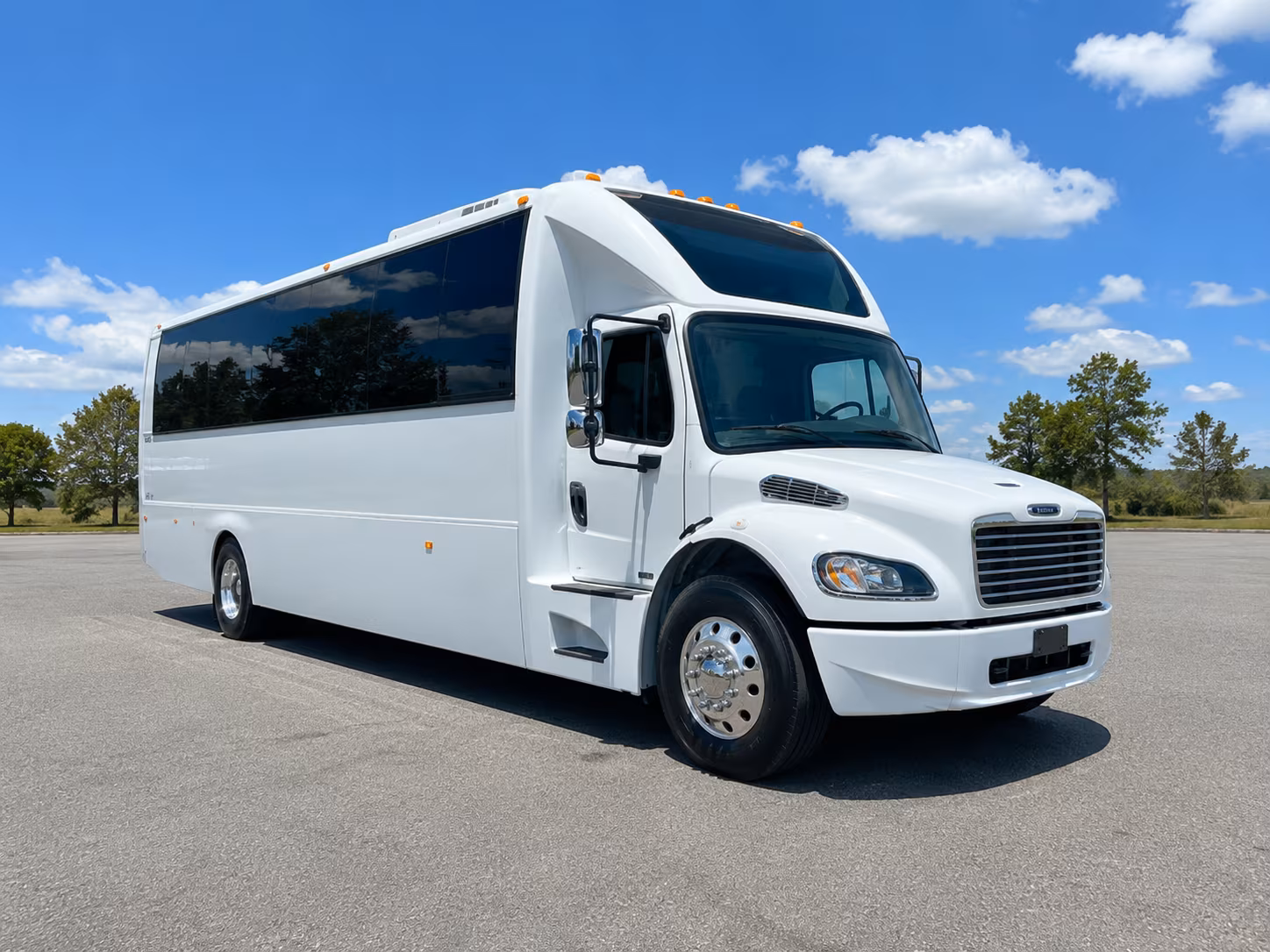 New Orleans Concert & Music Festival Transportation party bus exterior