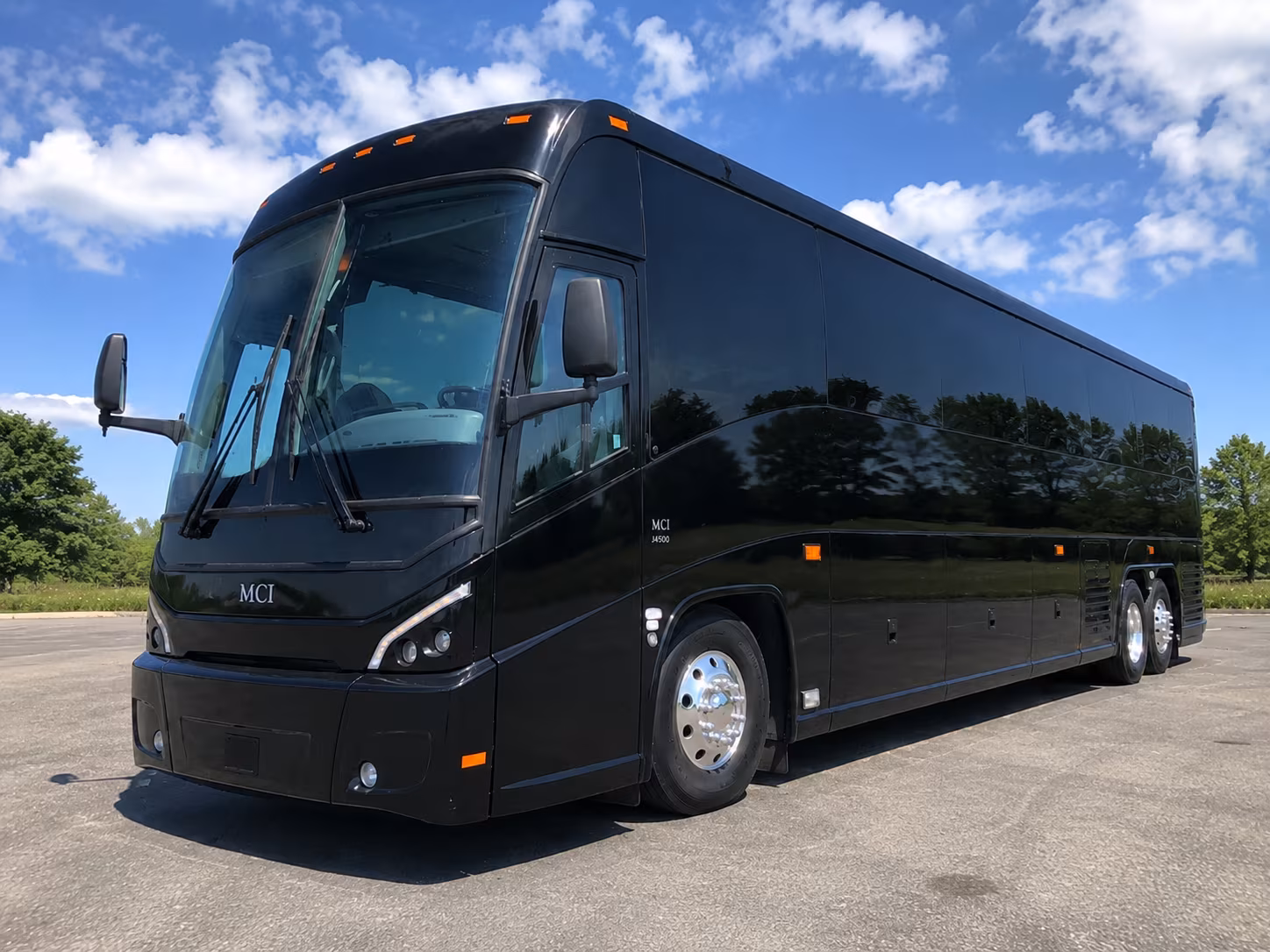 New Orleans Corporate Transportation party bus exterior