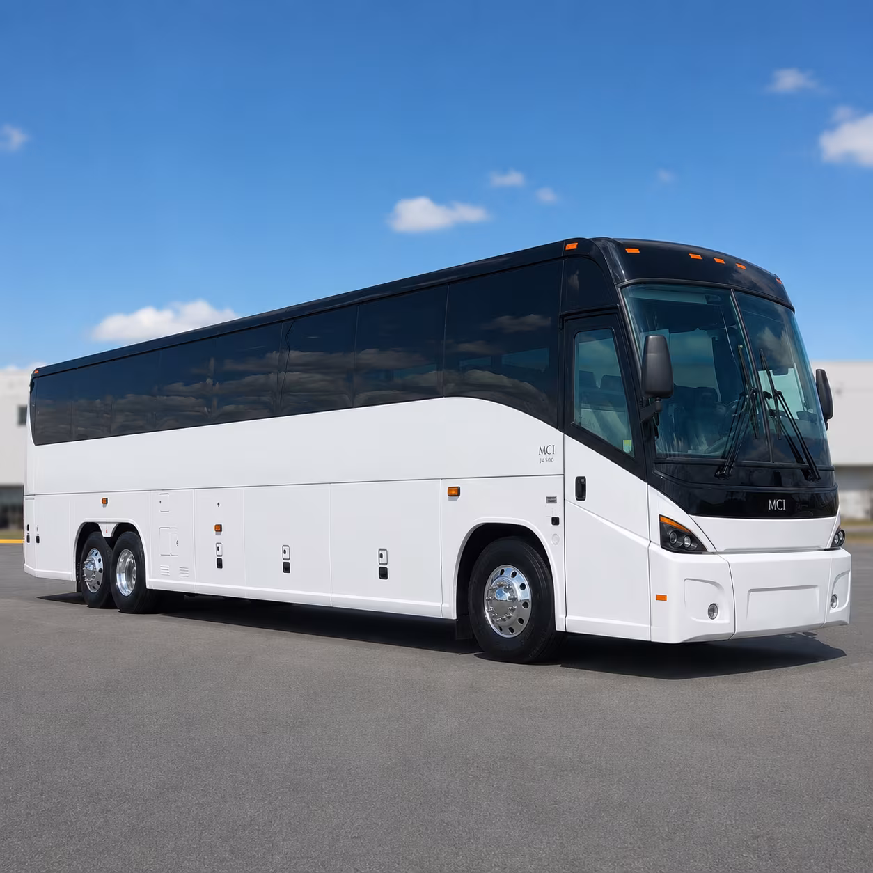 New Orleans Corporate Transportation party bus exterior