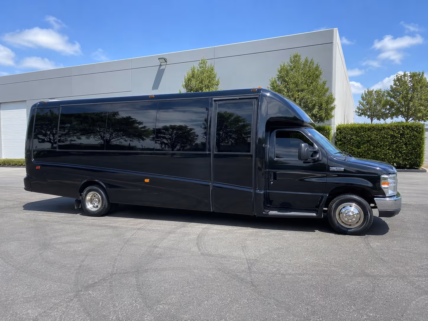 New Orleans Private Event Transportation party bus exterior