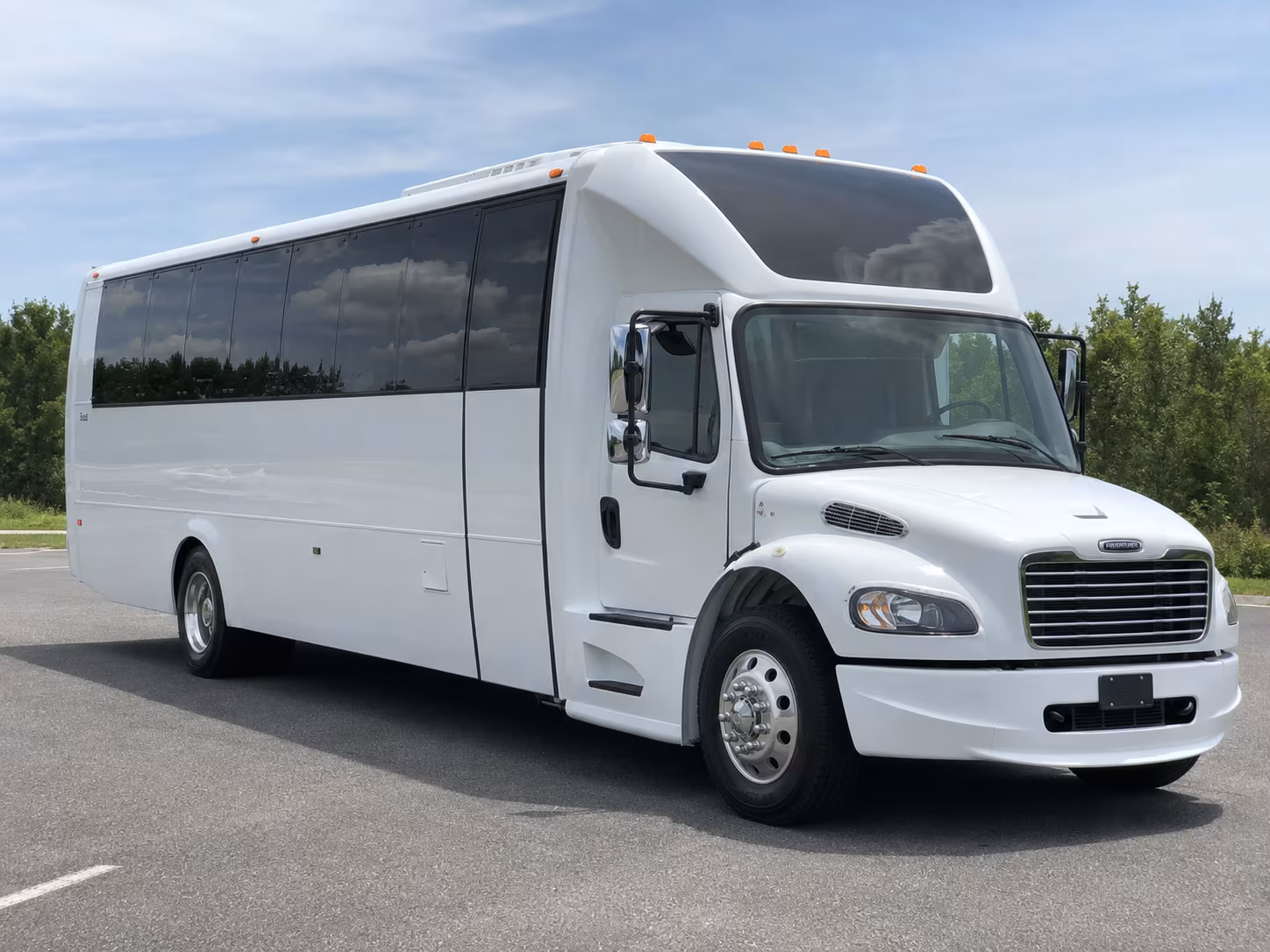 New Orleans Private Event Transportation party bus exterior