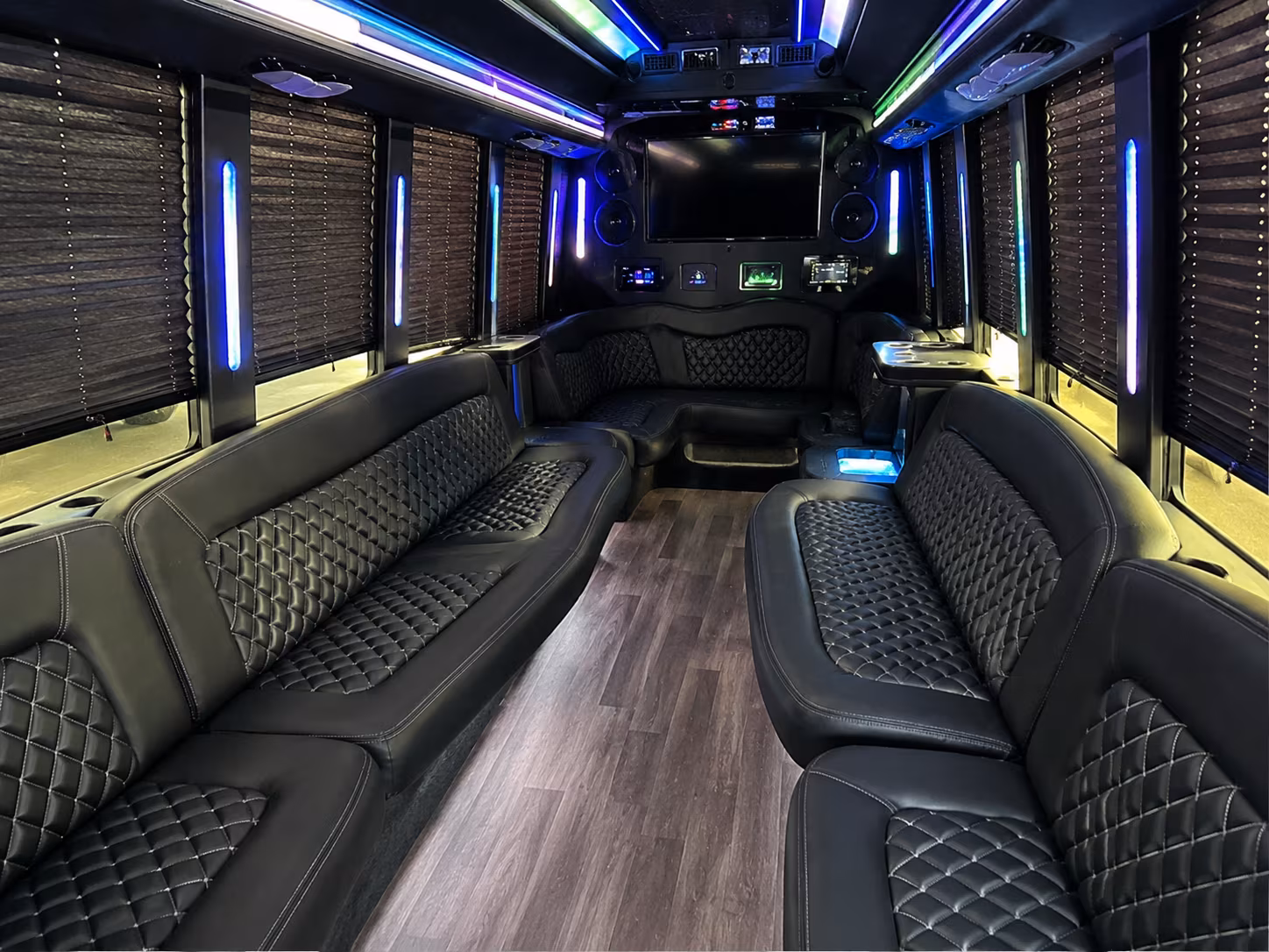 New Orleans Private Event Transportation onboard seating