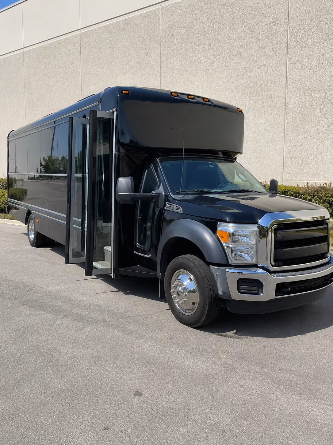 New Orleans Private Event Transportation party bus interior