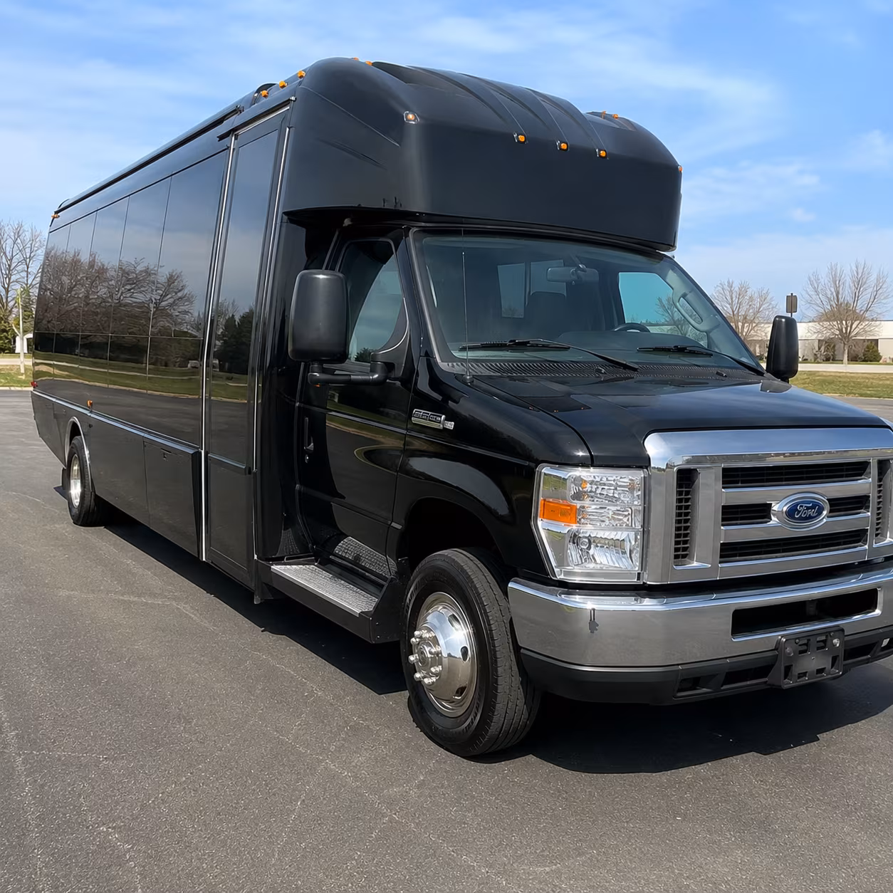 New Orleans Prom & Homecoming Transportation party bus exterior