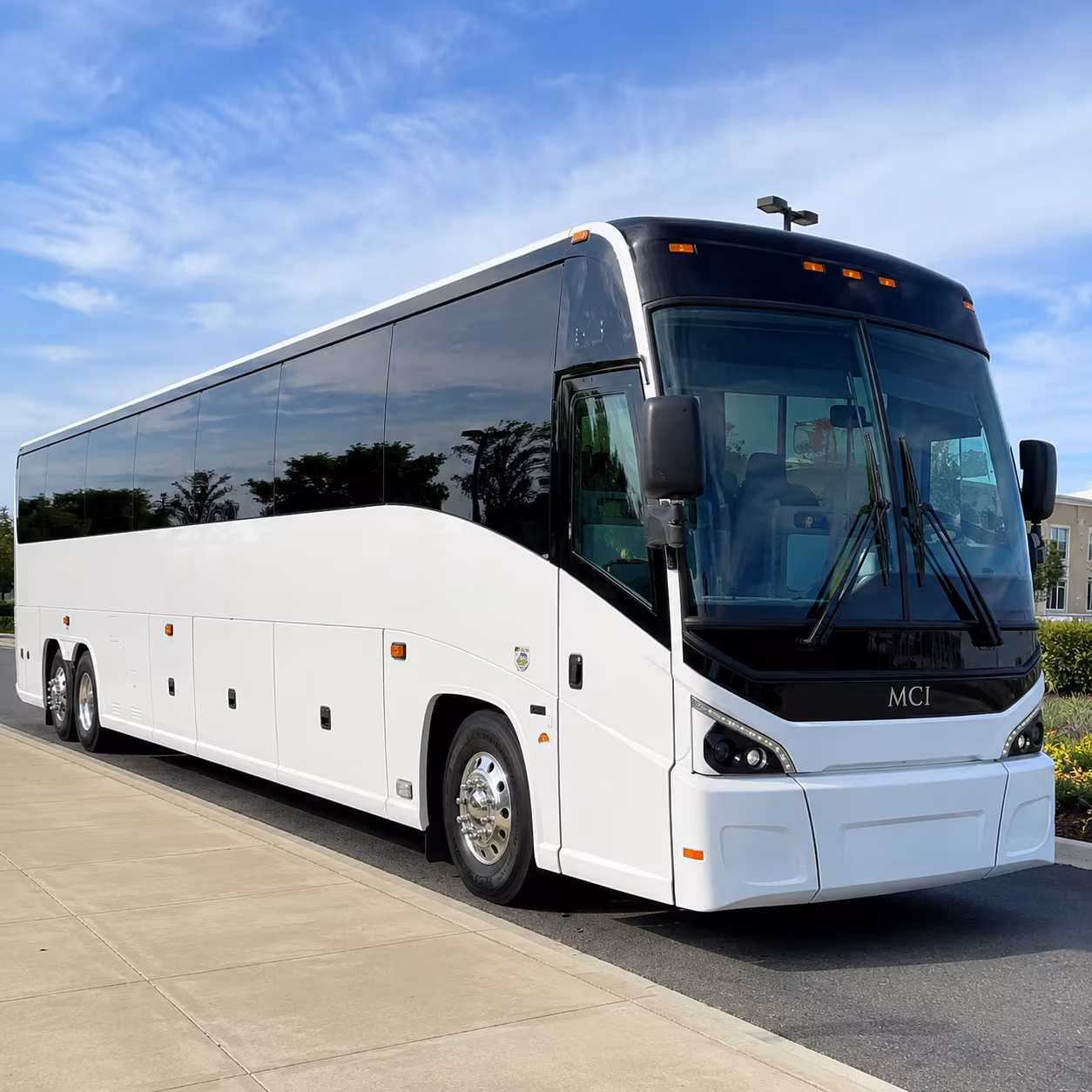 New Orleans School Event Transportation party bus exterior