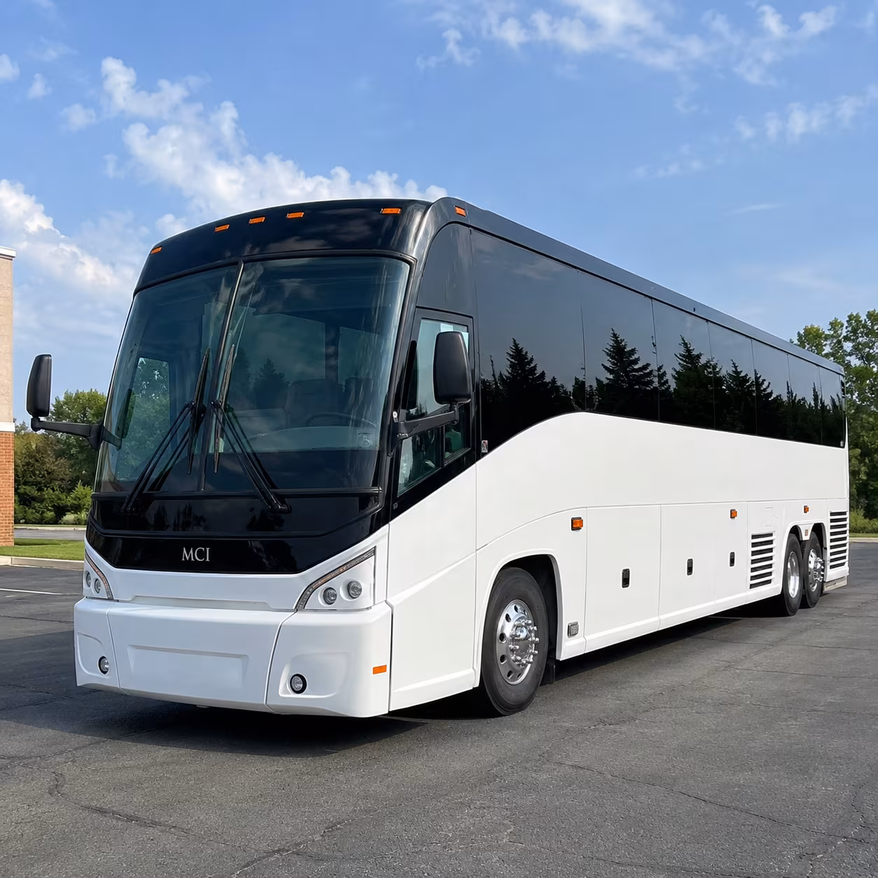 New Orleans School Event Transportation party bus exterior