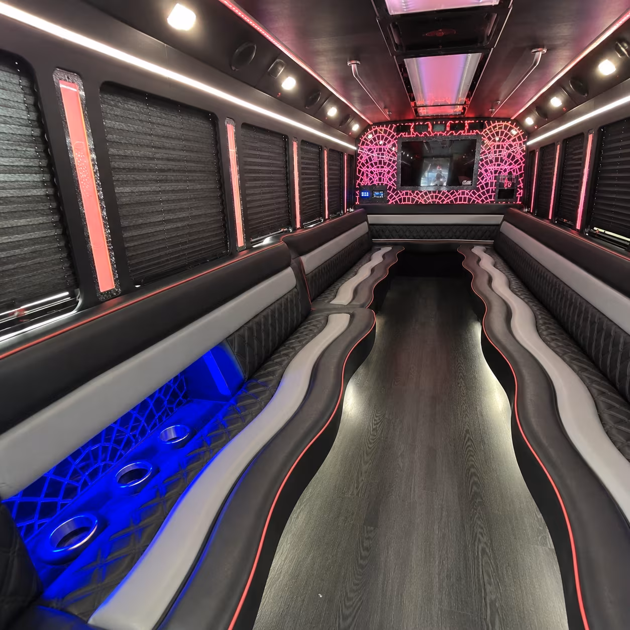 New Orleans Winery Tour & Pub Crawl Transportation party bus exterior