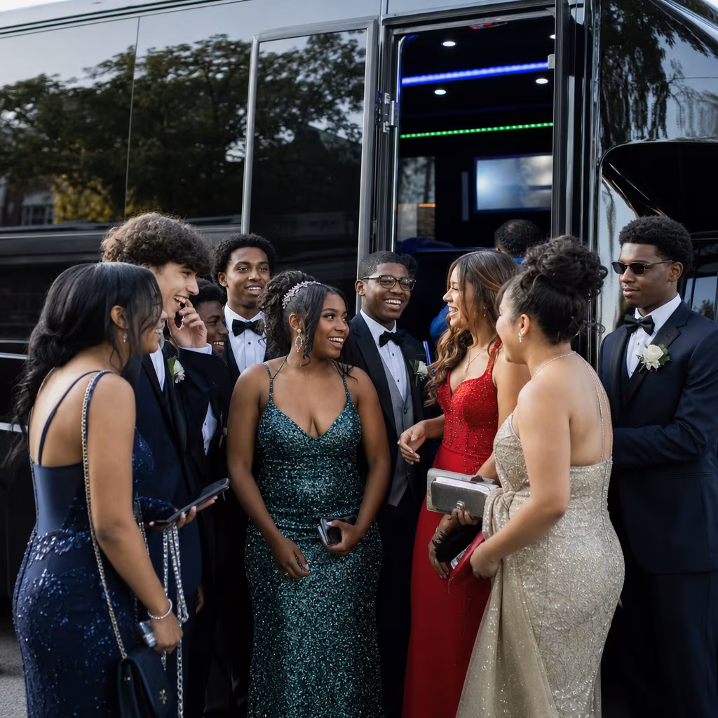 New Orleans Prom Party Bus Rental
